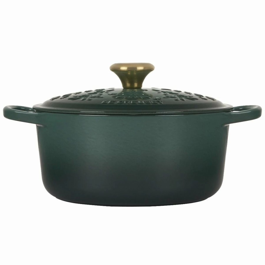 Dutch Ovens & Braisers * | Le Creuset 4.5 Qt. Signature Dutch Oven | Noel (Artichaut)