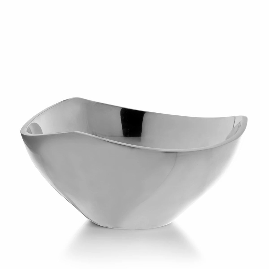 Bowls * | Nambe Mills, Inc. Nambe 4.5 Metal Tri-Corner Bowl