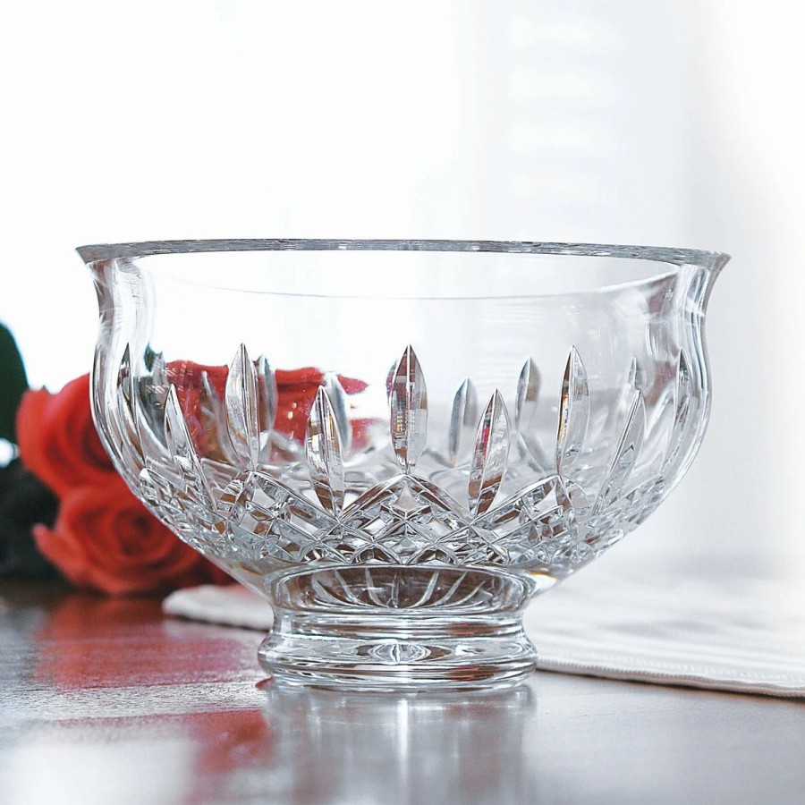 Bowls * | Waterford Crystal Waterford Lismore Footed 8 Crystal Bowl