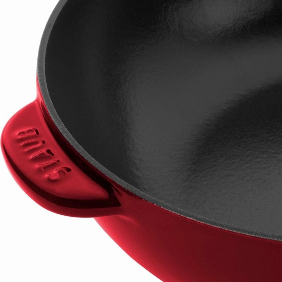 Dutch Ovens & Braisers * | Staub 2.9 Qt Cast Iron Daily Pan | Grenadine