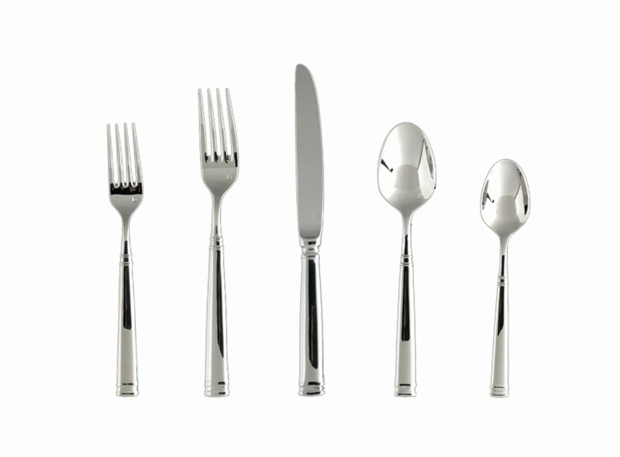 Flatware * | Fortessa Bistro 20-Piece Flatware Set