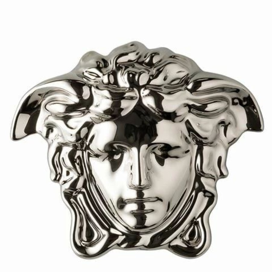 Storage * | Rosenthal Versace Medusa Gypsy Box Silver