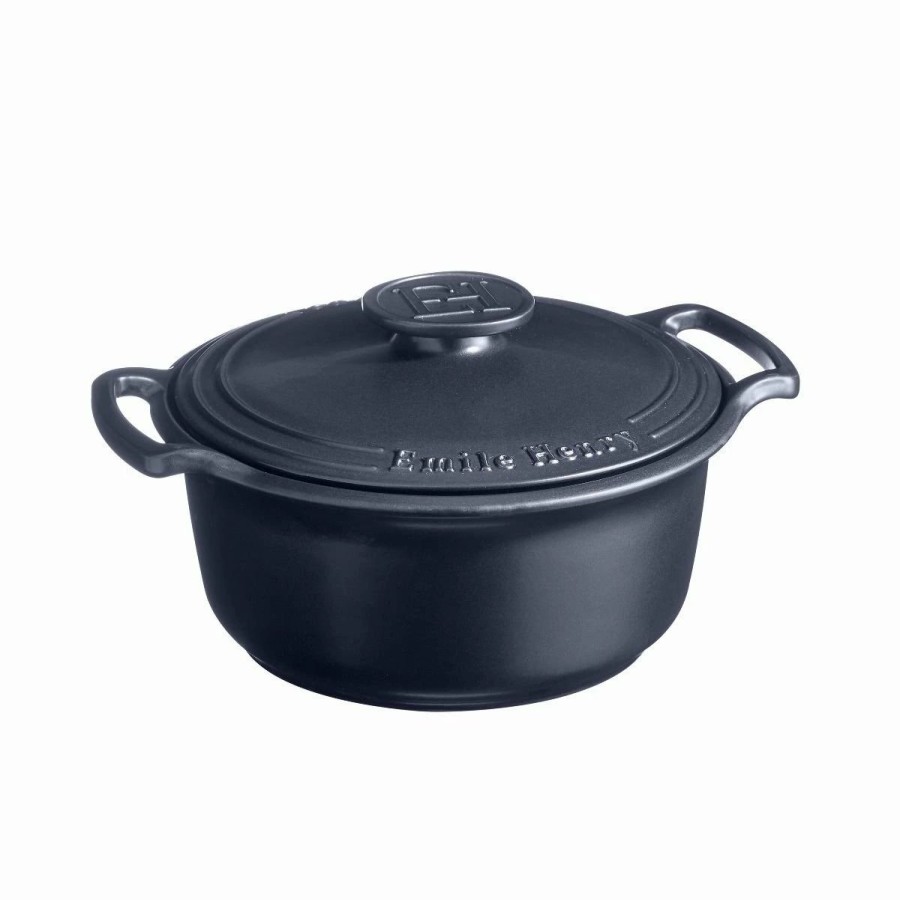 Dutch Ovens & Braisers * | Emile Henry 4-Quart Sublime Stewpot | Indigo