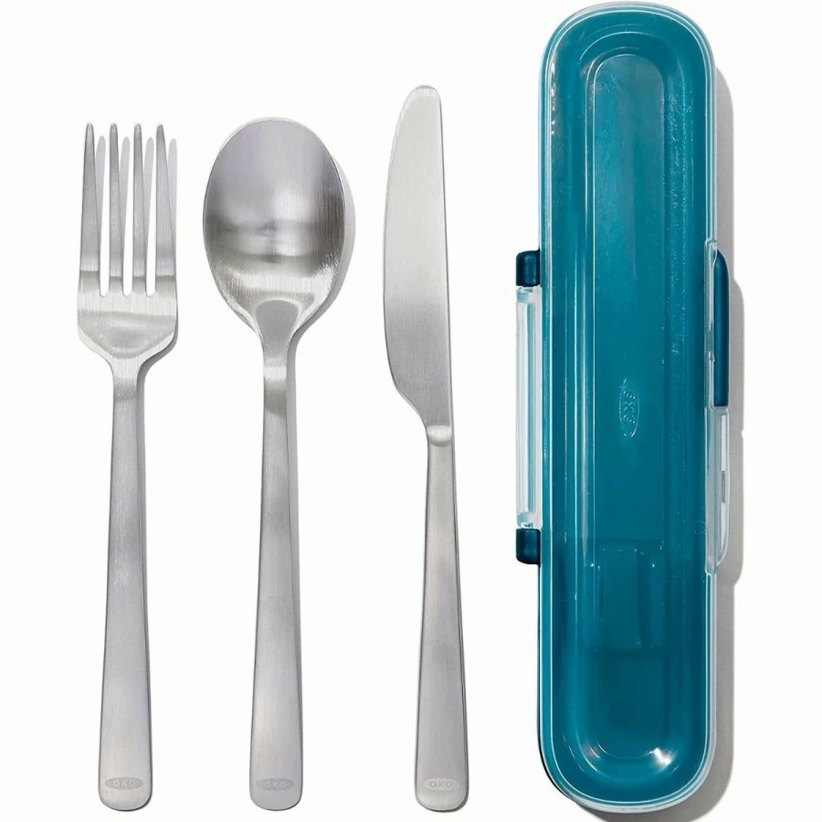 Flatware * | Oxo Good Grips Prep & Go Stainless Steel Utensil Set With Case