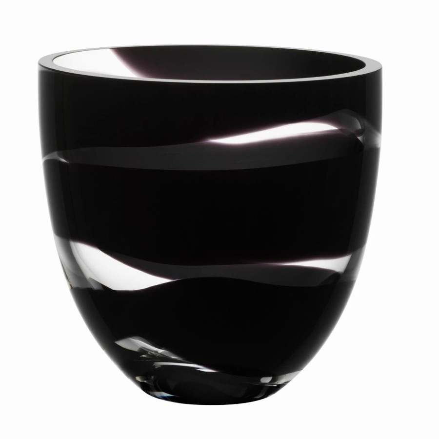 Bowls * | Orrefors Kosta Boda Kosta Boda 9 3/8 Non Stop Black Bowl