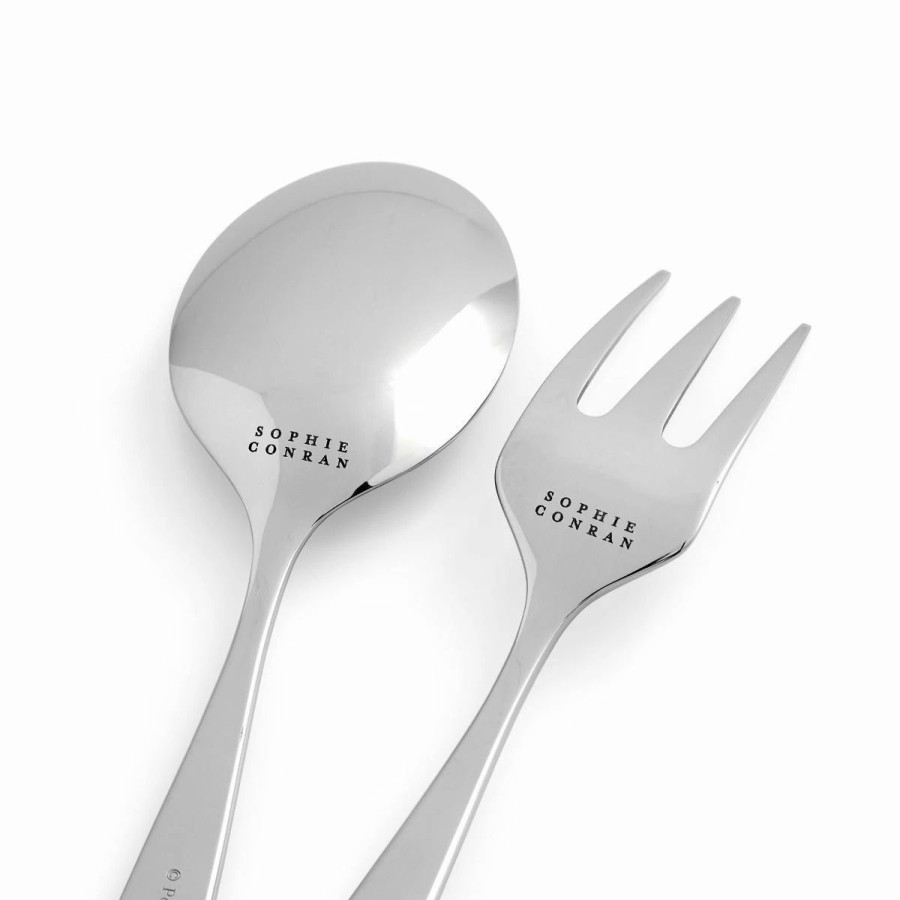 Flatware * | Portmeirion Sophie Conran Salad Server Set | Floret