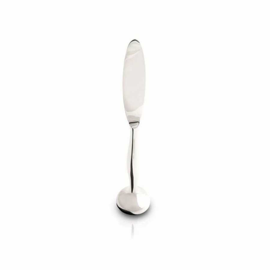 Flatware * | Olipac Standing Butter Knife | Stainless Steel