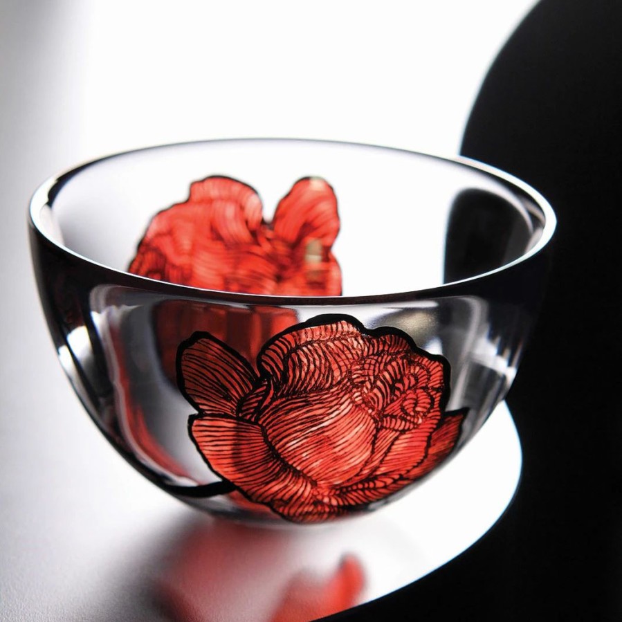 Bowls * | Orrefors Kosta Boda Kosta Boda Tattoo 8 7/8 Crystal Bowl