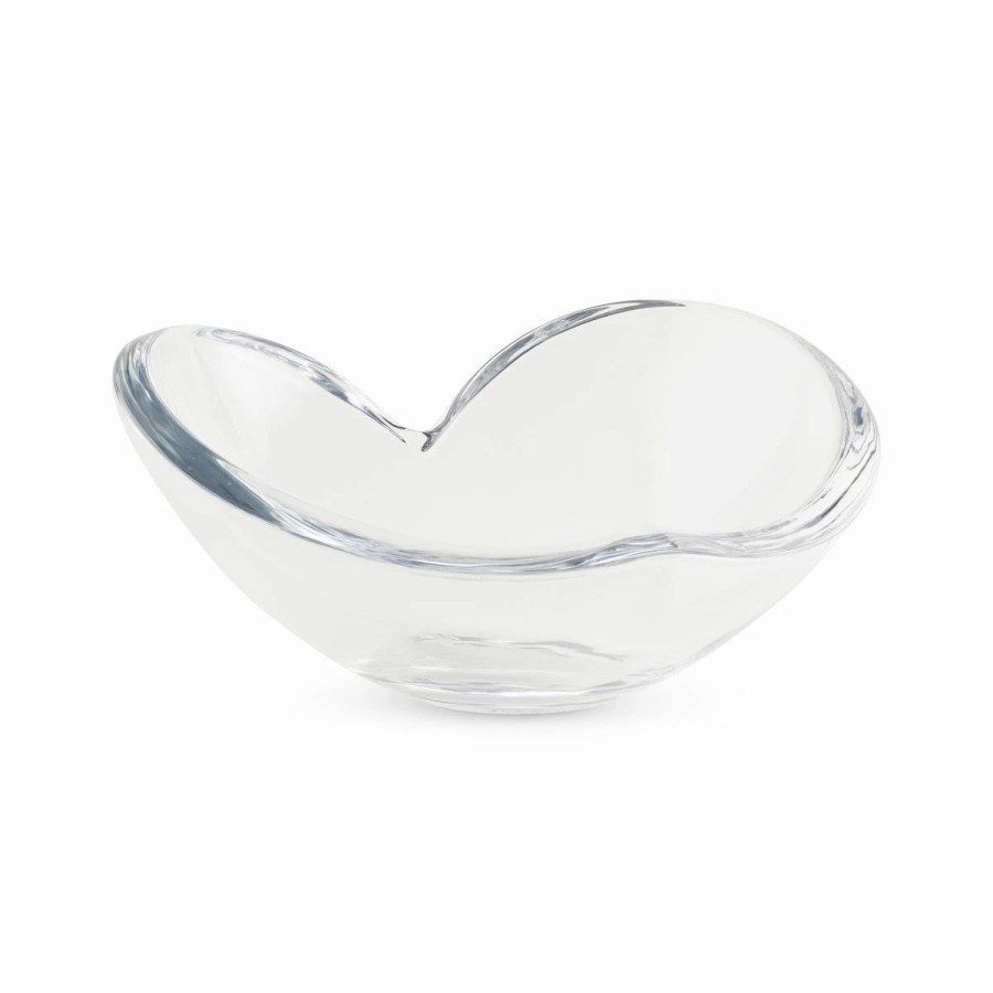 Bowls * | Nambe Mills, Inc. Nambe 8.5 Heart Glass Bowl