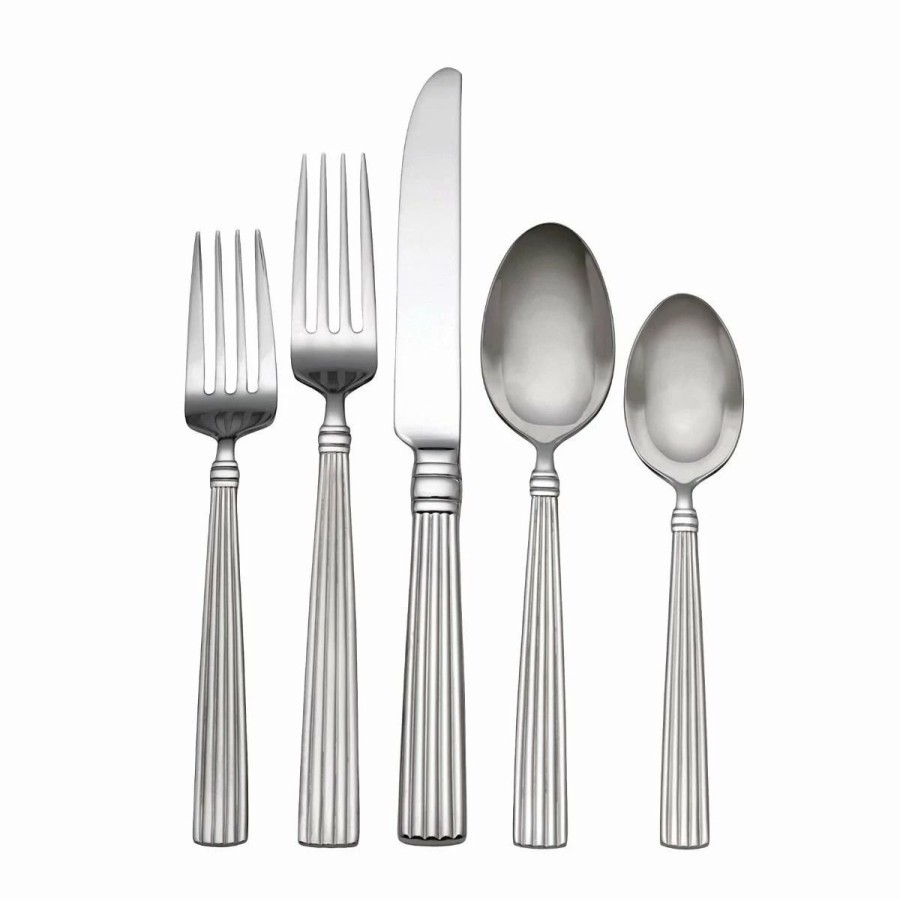 Flatware * | Reed & Barton Legacy Collection 65 Pc Crescendo Ii Flatware Set