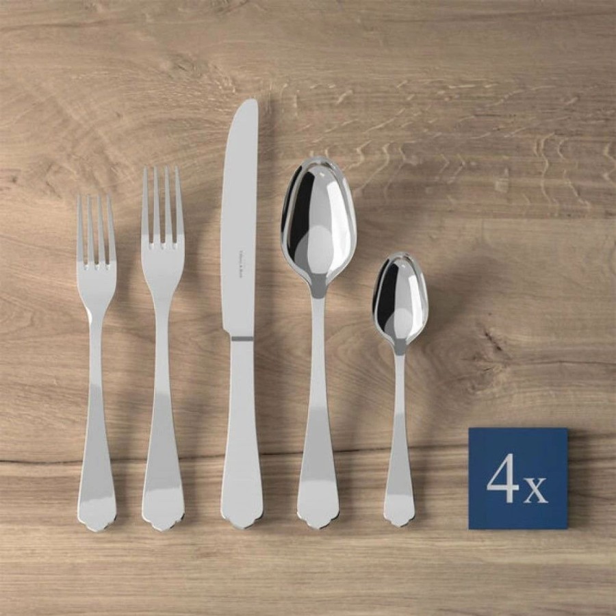 Flatware * | Villeroy & Boch 20-Piece Stainless Steel Flatware Set | Medina