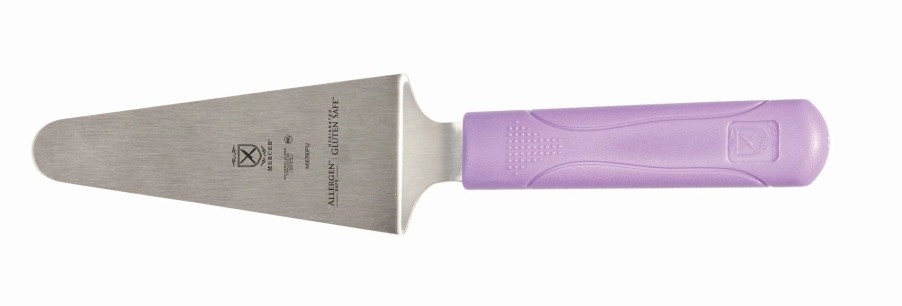 Flatware * | Mercer Culinary Millennia 5 X 2 Pie Server W/ Purple Handle (Commercial)