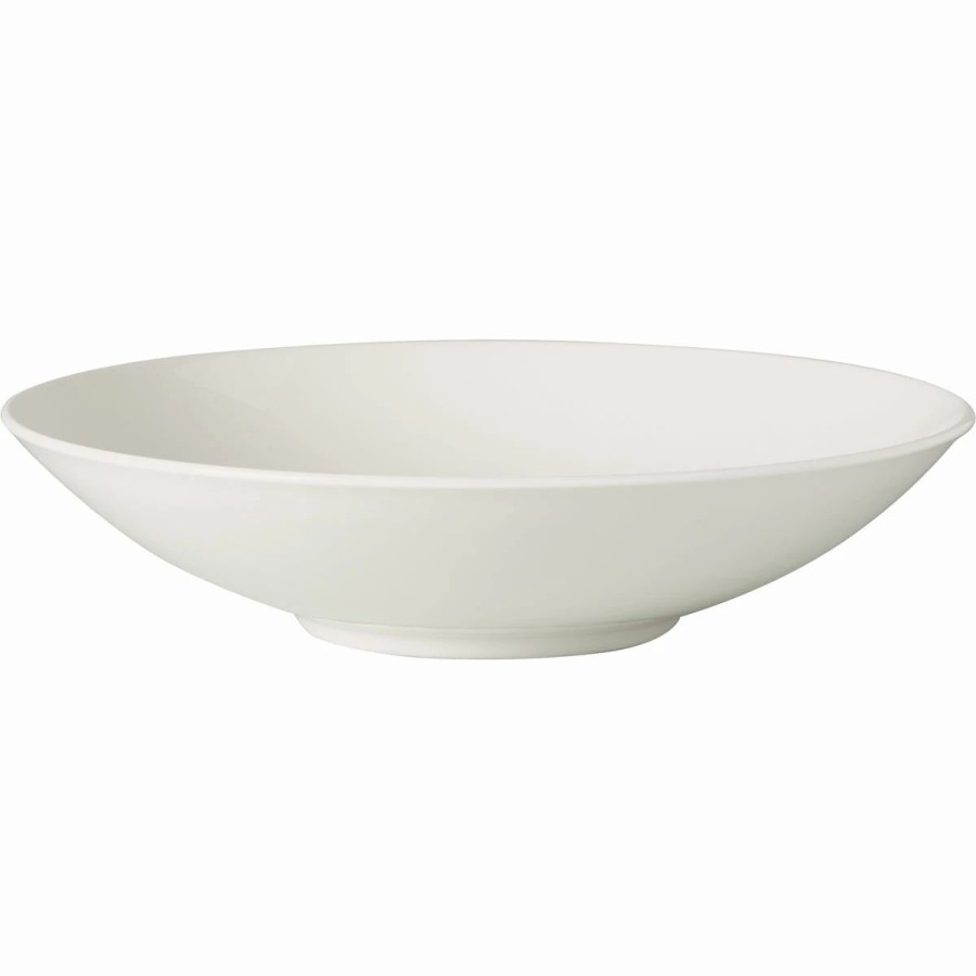 Bowls * | Villeroy And Boch Metrochic Blanc Individual Pasta Bowl, Single