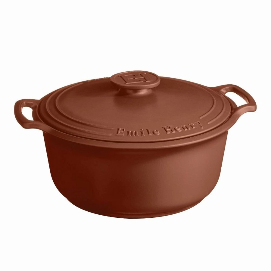 Dutch Ovens & Braisers * | Emile Henry 7.5-Quart Sublime Stewpot | Sienna