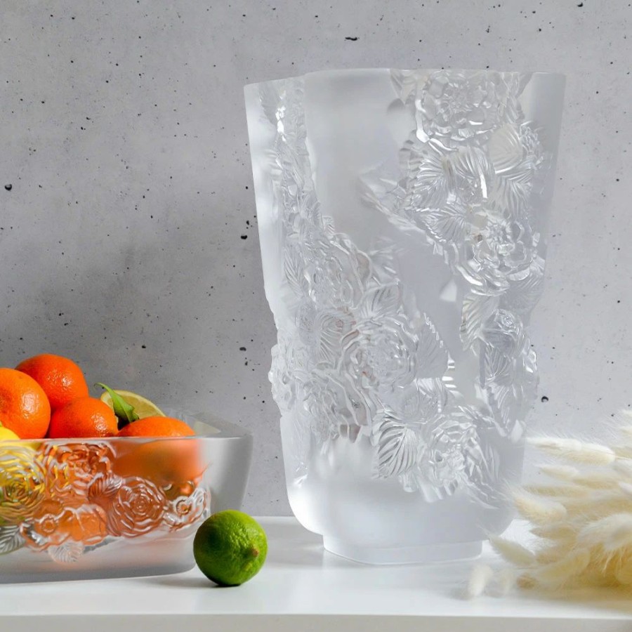 Bowls * | Lalique Pivoines 10 Bowl