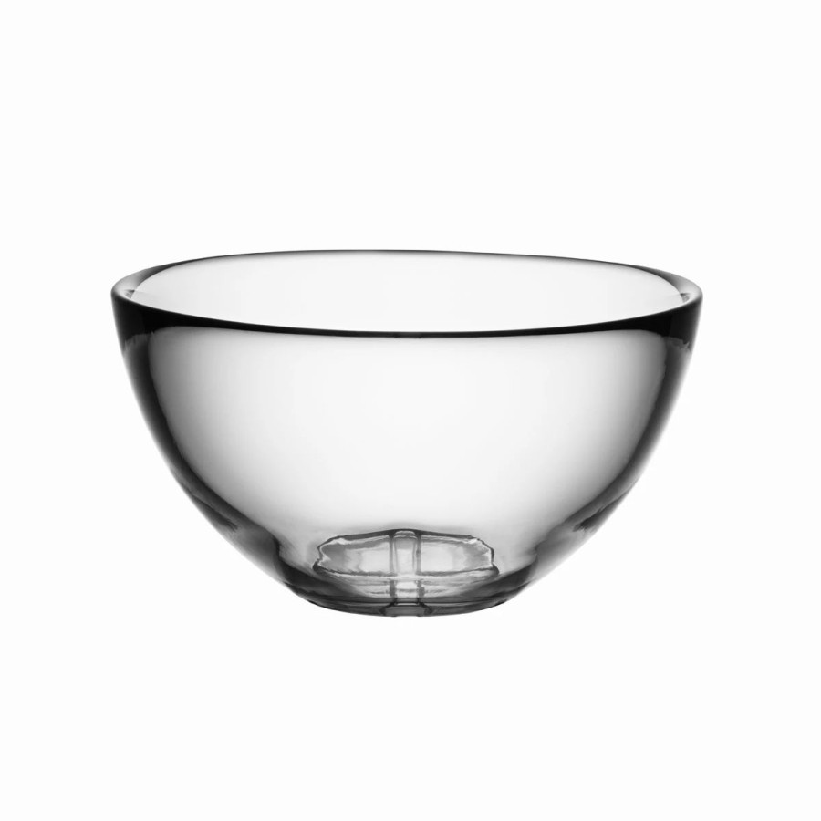 Bowls * | Orrefors Kosta Boda Kosta Boda 6 1/8 Bruk Crystal Serving Bowl, Clear