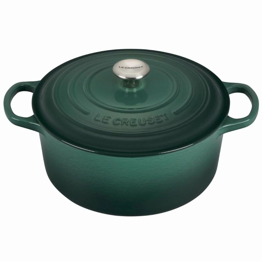 Dutch Ovens & Braisers * | Le Creuset 4.5 Qt. Round Signature Dutch Oven With Stainless Steel Knob | Artichaut