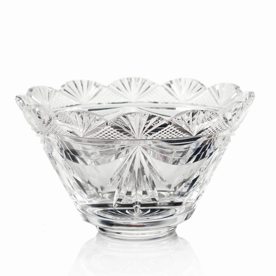 Bowls * | Cashs Crystal Cashs Ireland Art Collection 6 Swag Bowl