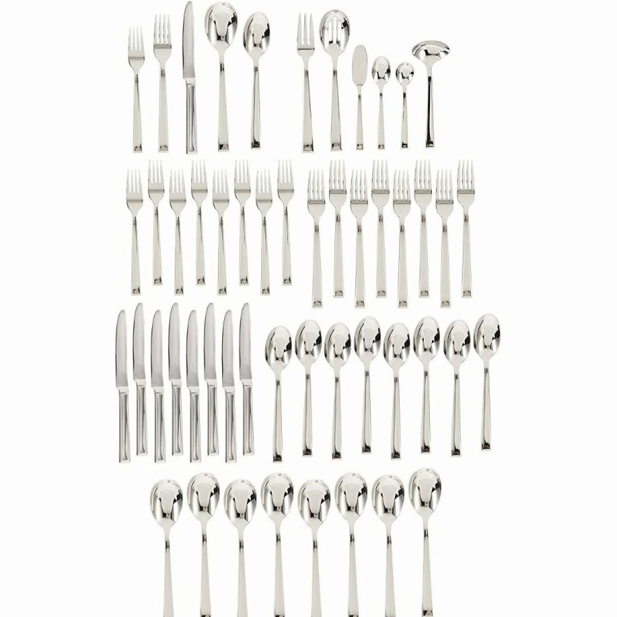 Flatware * | Villeroy & Boch 46-Piece Stainless Steel Flatware & Serving Set | Victor