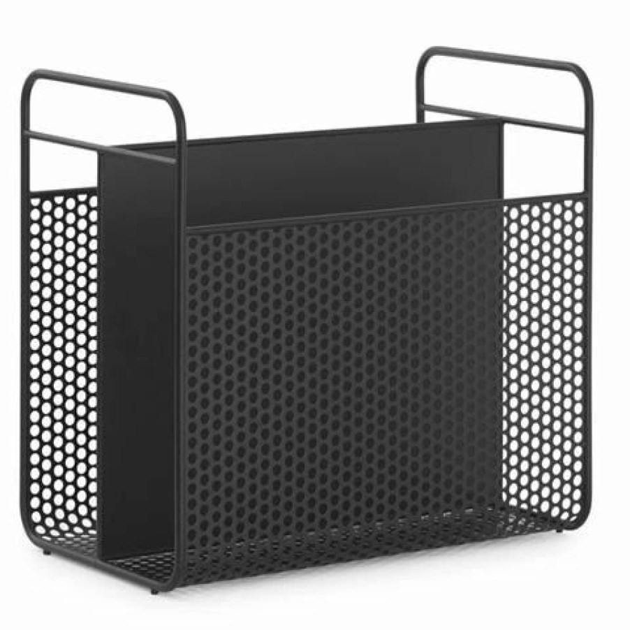 Storage * | Normann Copenhagen Analog Magazine Rack Black