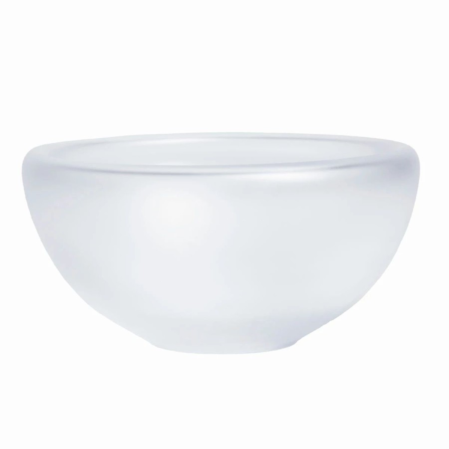 Bowls * | Orrefors Kosta Boda Kosta Boda Beans Clear Frosted 10 Bowl