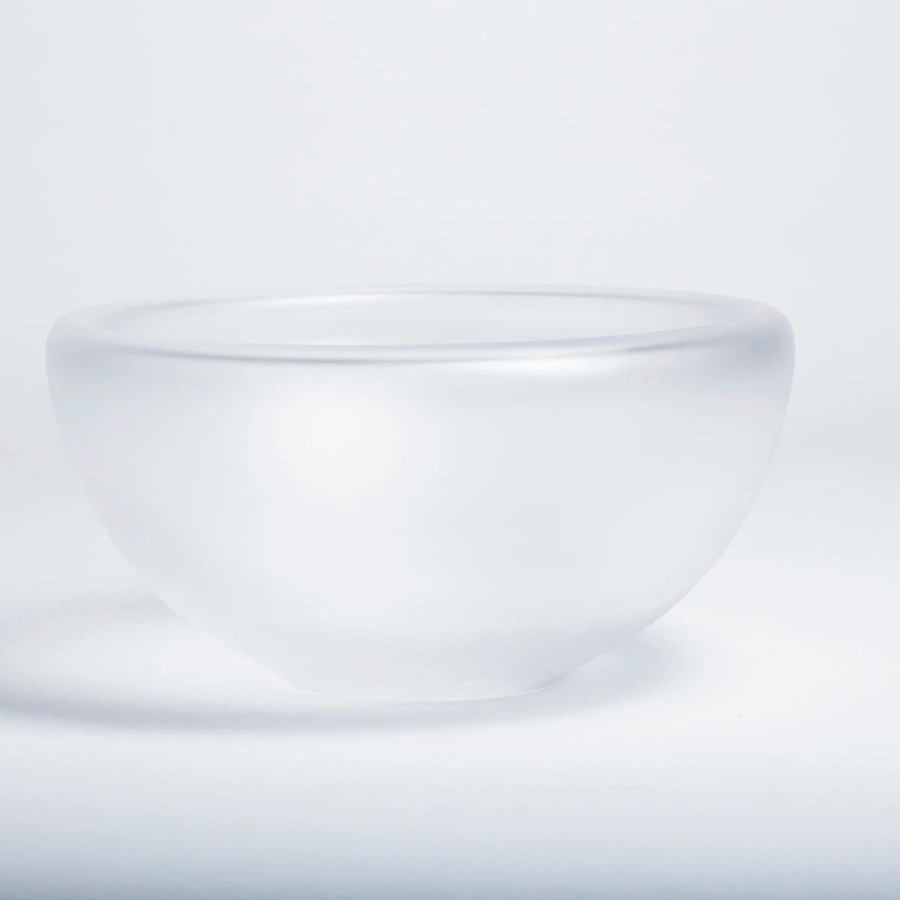 Bowls * | Orrefors Kosta Boda Kosta Boda Beans Clear Frosted 10 Bowl