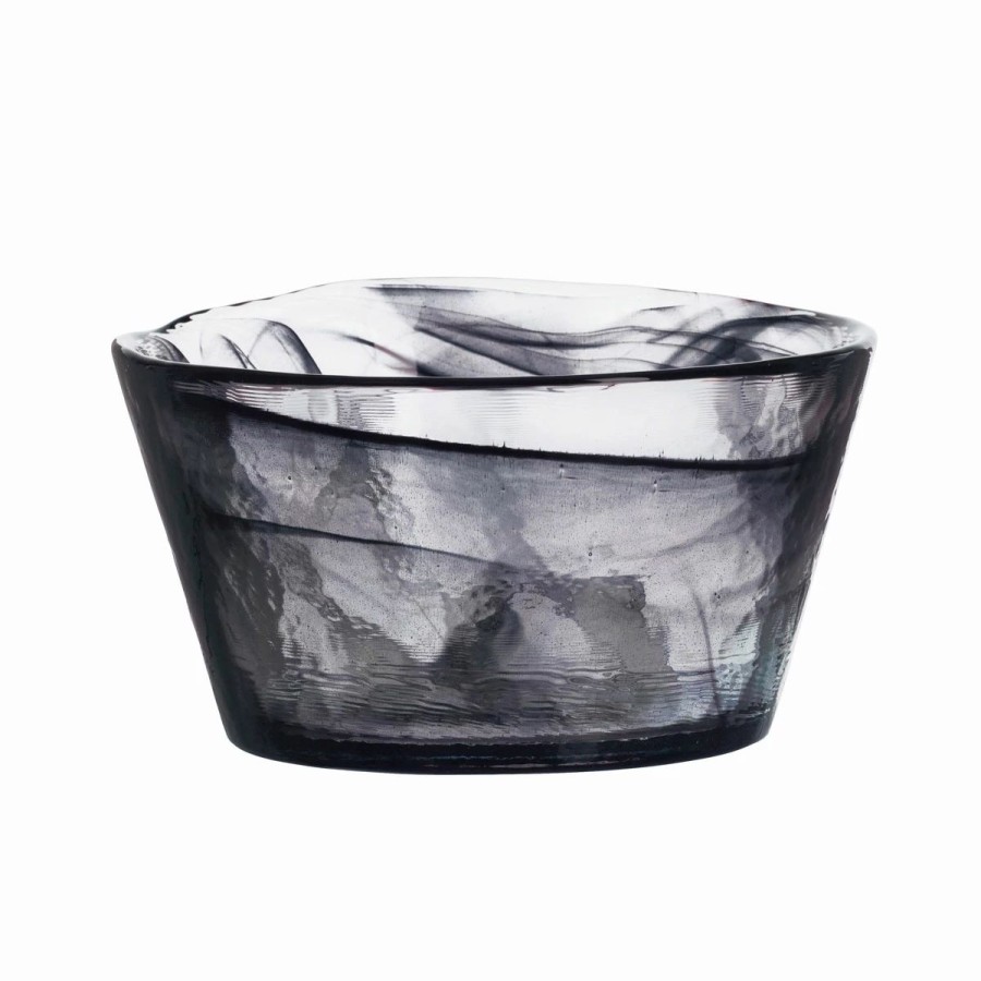 Bowls * | Orrefors Kosta Boda Kosta Boda Crystal Mine Black 5.25 Bowl