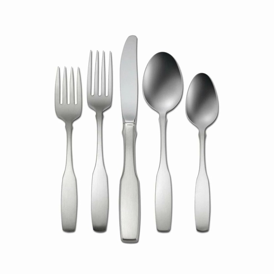 Flatware * | Oneida 18/10 Stainless Steel 5-Piece Flatware Set | Paul Revere