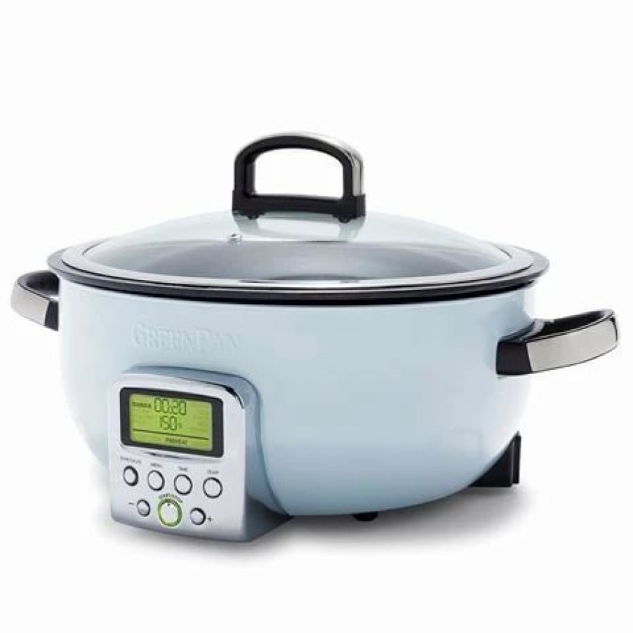 Specialty Appliances * | Greenpan Omni Cooker Blue Haze 5.6L