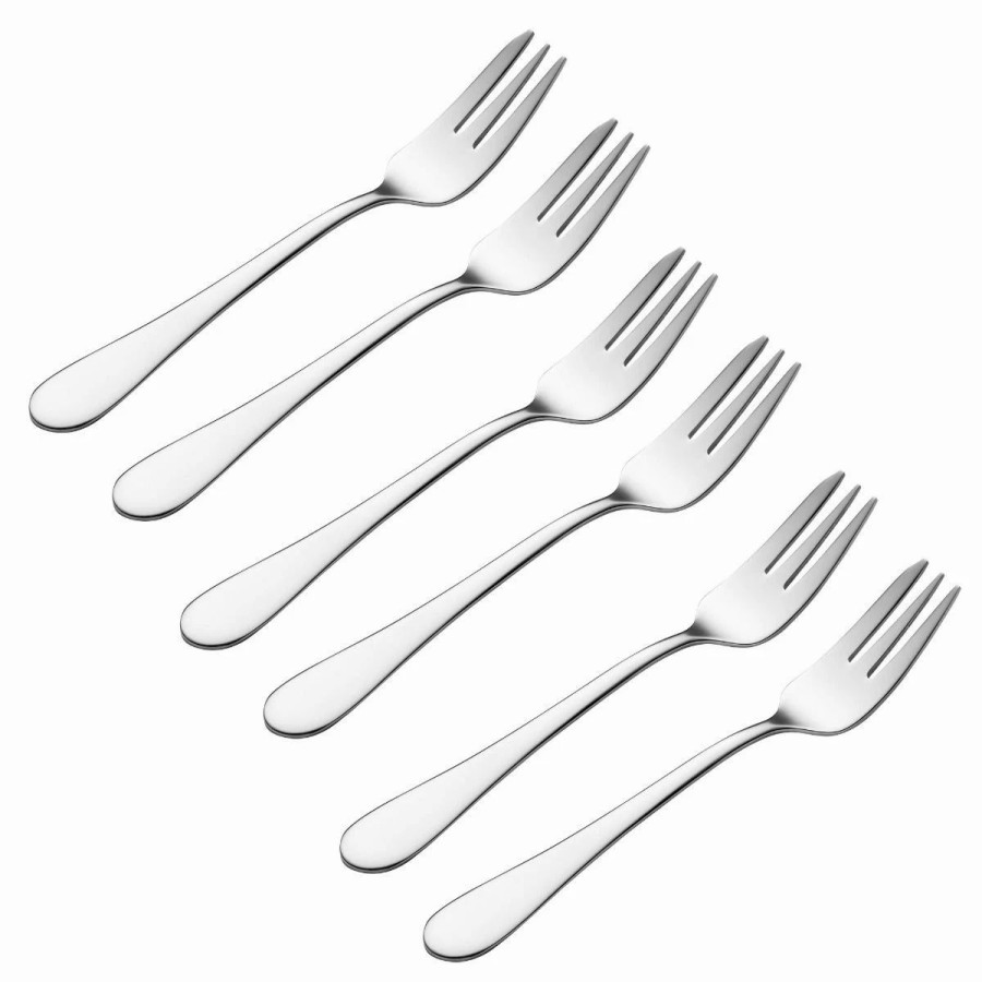 Flatware * | Viners Select Pastry Forks | Set Of 6