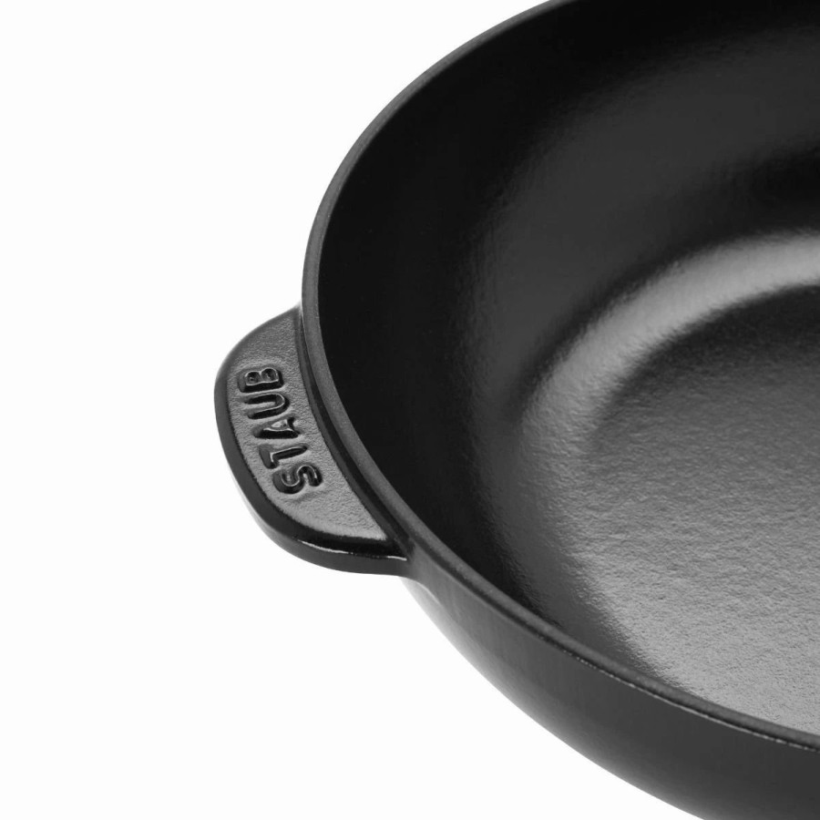 Dutch Ovens & Braisers * | Staub 2.9 Qt Cast Iron Daily Pan | Black