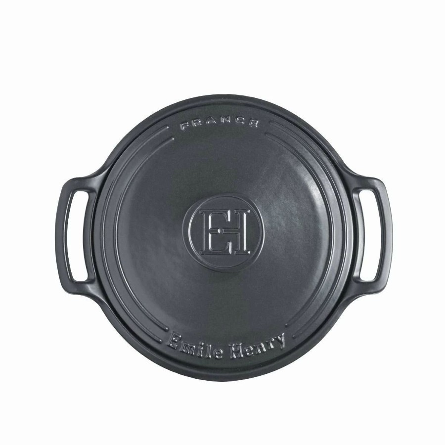 Dutch Ovens & Braisers * | Emile Henry 4-Quart Sublime Stewpot | Graphite