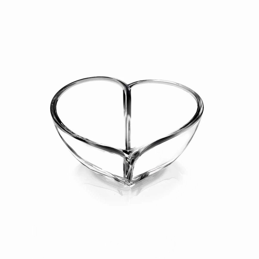 Bowls * | Orrefors Kosta Boda Orrefors Crystal, Heart 10 Crystal Bowl