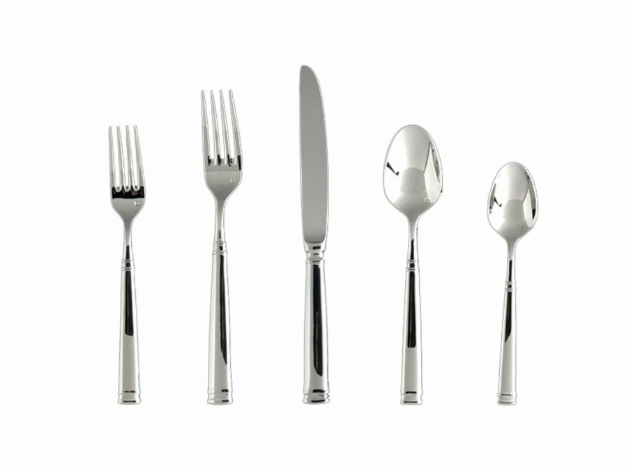 Flatware * | Fortessa Bistro 5-Piece Flatware Place Setting