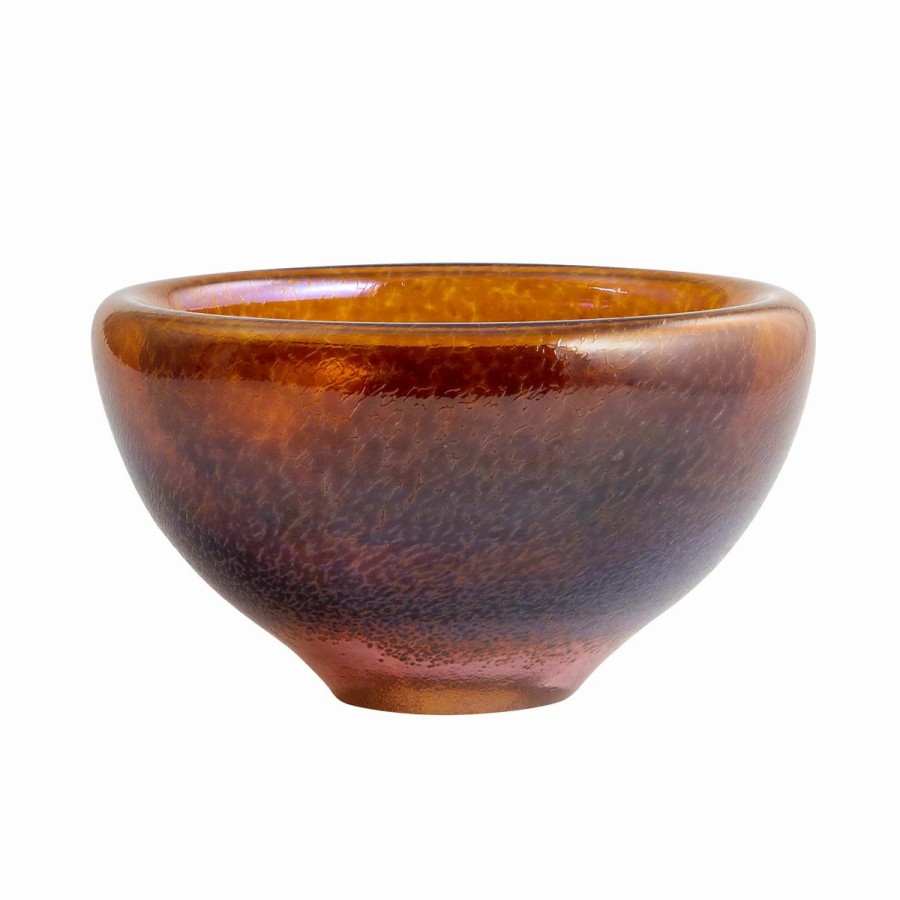 Bowls * | Orrefors Kosta Boda Kosta Boda Beans Golden Brown 10 Bowl