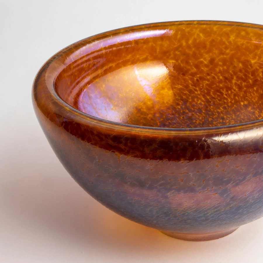 Bowls * | Orrefors Kosta Boda Kosta Boda Beans Golden Brown 10 Bowl