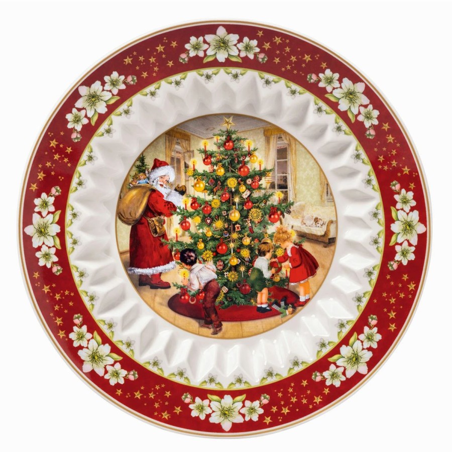 Bowls * | Villeroy And Boch 9.75 Toys Fantasy Bowl, Santa Brings Gifts