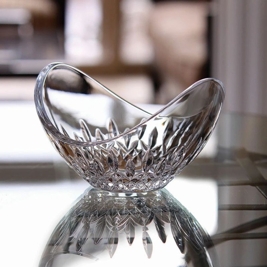 Bowls * | Waterford Crystal Waterford Lismore Essence Ellipse 6 Bowl