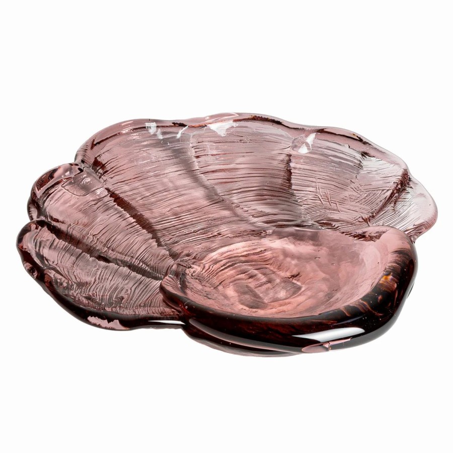 Bowls * | Orrefors Kosta Boda Kosta Boda Crackle Venus Clam 16 Bowl