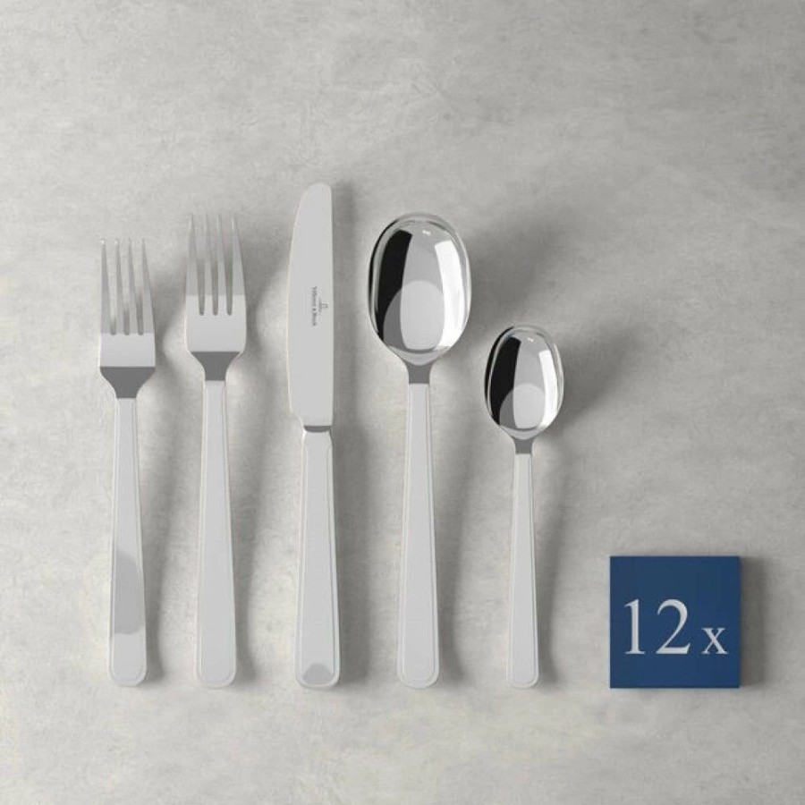 Flatware * | Villeroy & Boch 60-Piece Stainless Steel Flatware Set | Celeste