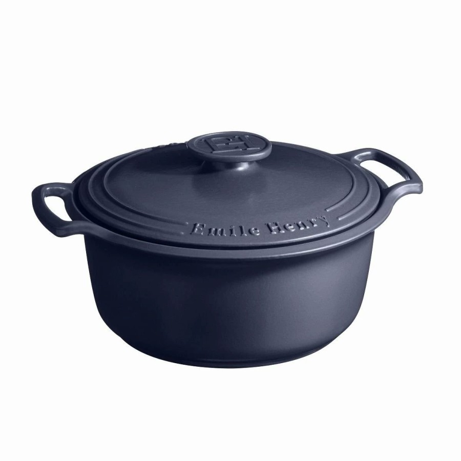 Dutch Ovens & Braisers * | Emile Henry 6-Quart Sublime Stewpot | Indigo