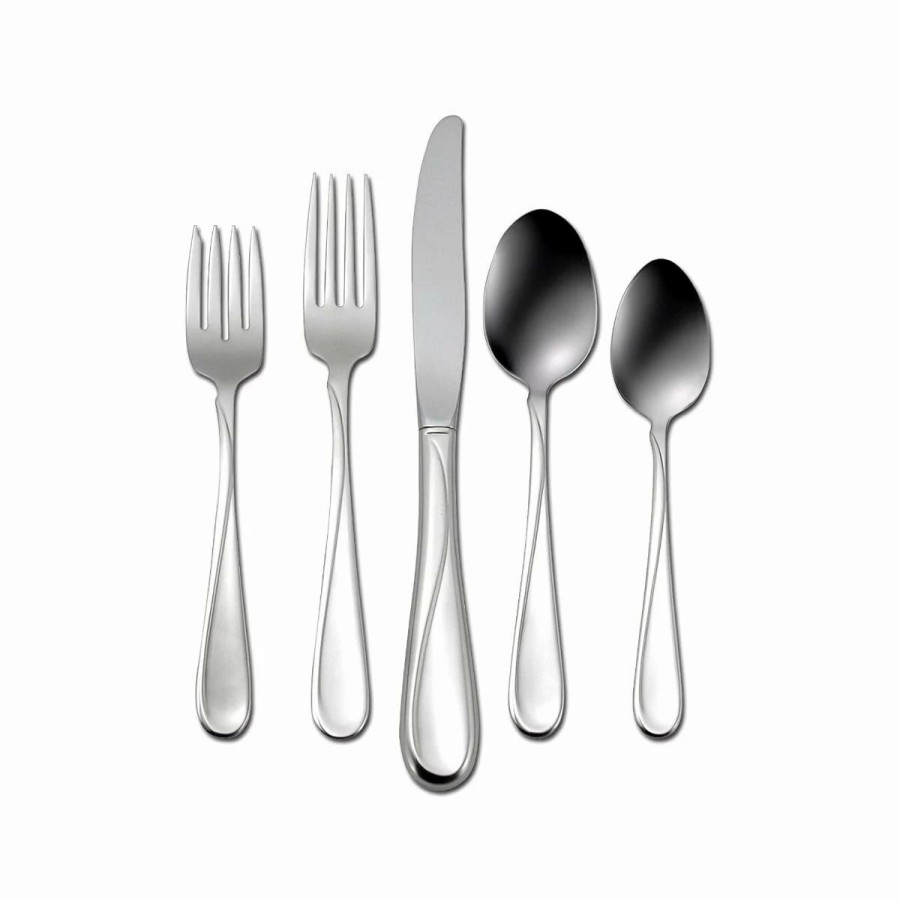 Flatware * | Oneida 18/0 Stainless Steel 45-Piece Flatware Set | Flight