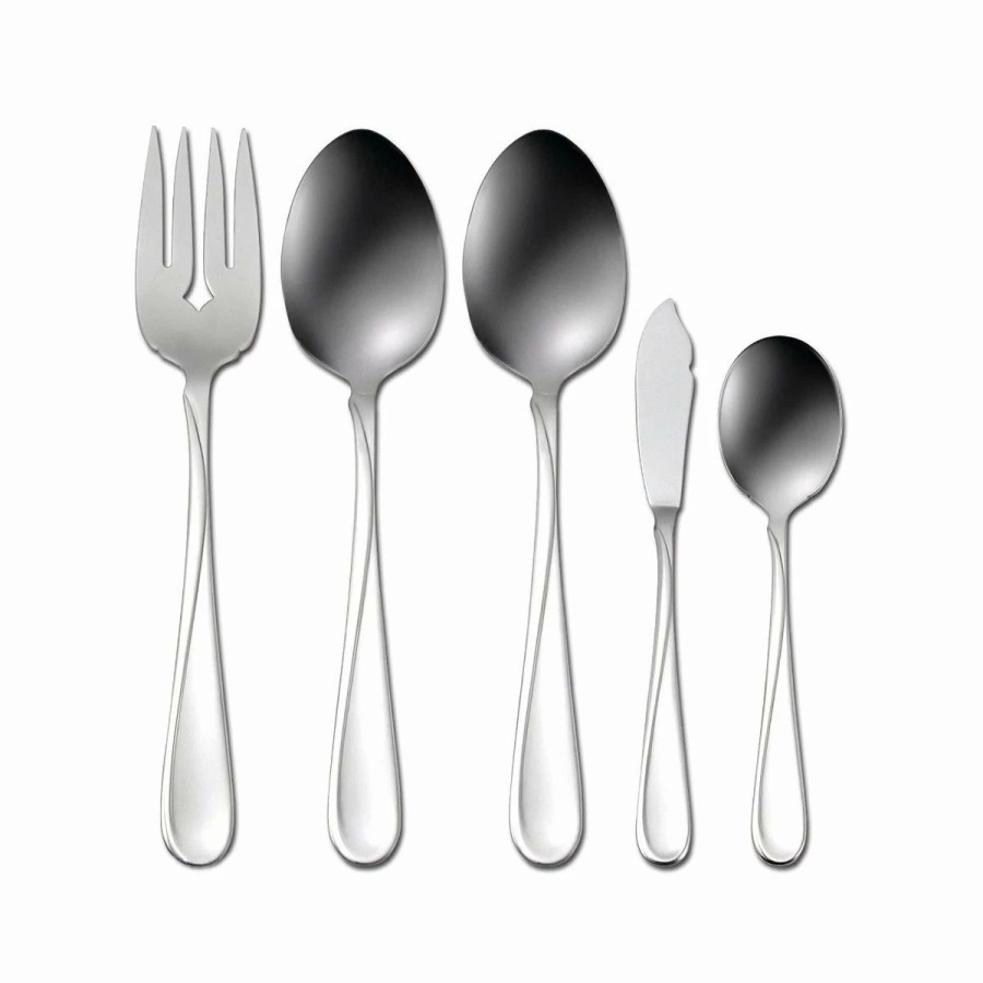 Flatware * | Oneida 18/0 Stainless Steel 45-Piece Flatware Set | Flight