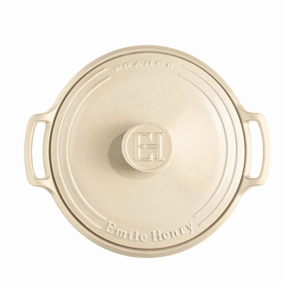 Dutch Ovens & Braisers * | Emile Henry 7.5-Quart Sublime Stewpot | Creme