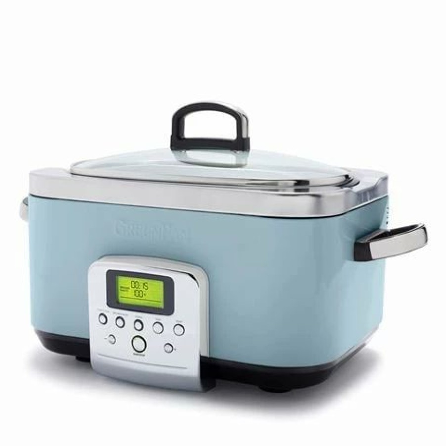 Specialty Appliances * | Greenpan Slow Cooker Blue Haze 6L