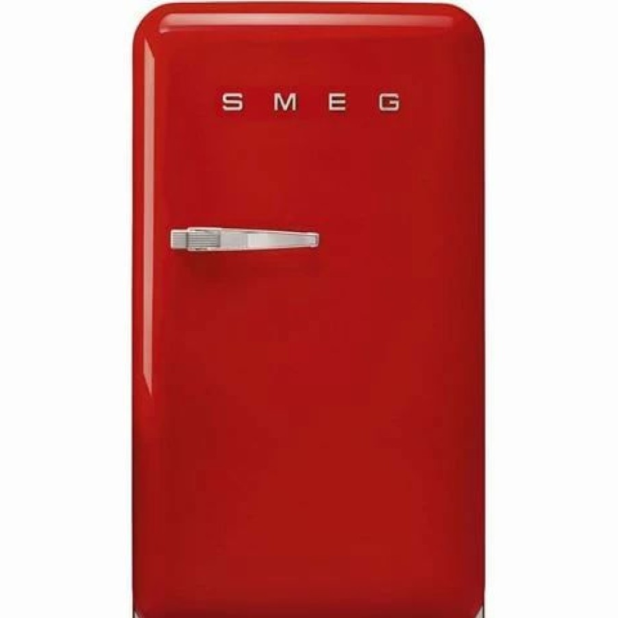 Specialty Appliances * | Smeg 50'S Style Retro Bar Refrigerator R/H Red 135L