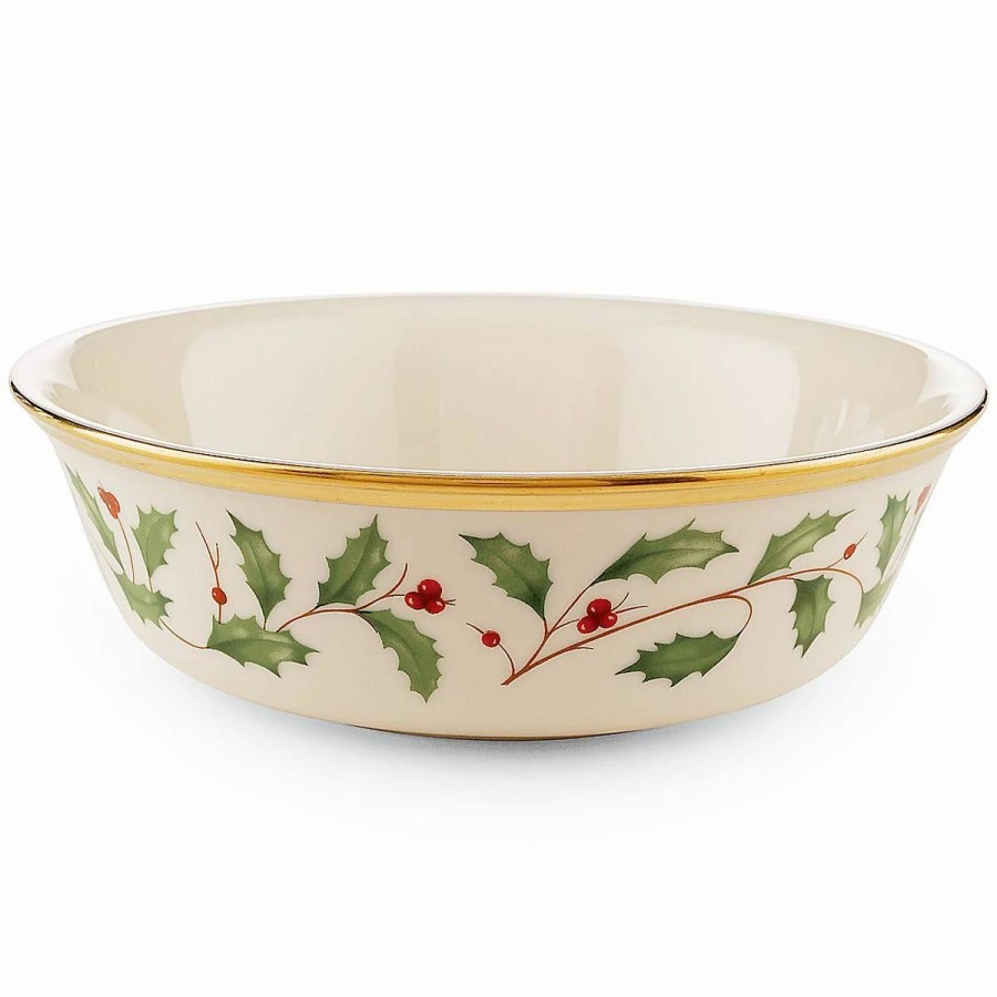 Bowls * | Lenox Holiday China Dinnerware All Purpose 16Oz Bowl