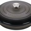 Dutch Ovens & Braisers * | Le Creuset 3.5 Qt. Signature Enameled Cast Iron Braiser With Stainless Steel Knob | Oyster Grey