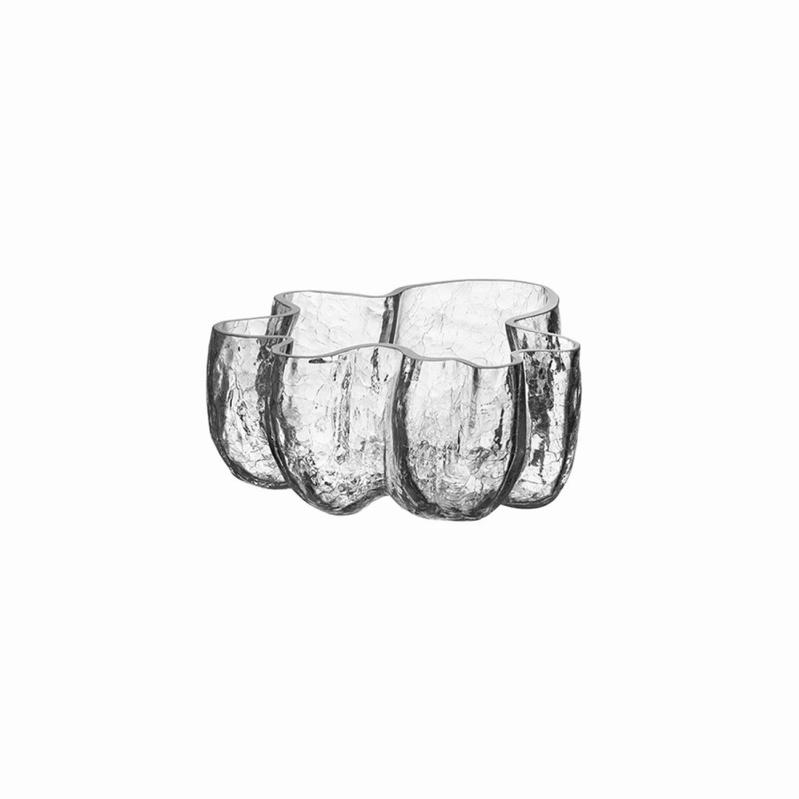 Bowls * | Orrefors Kosta Boda Kosta Boda Crackle 10 Bowl, Clear