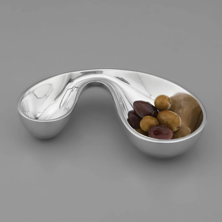 Bowls * | Nambe Mills, Inc. Nambe Morphik Olive Bowl